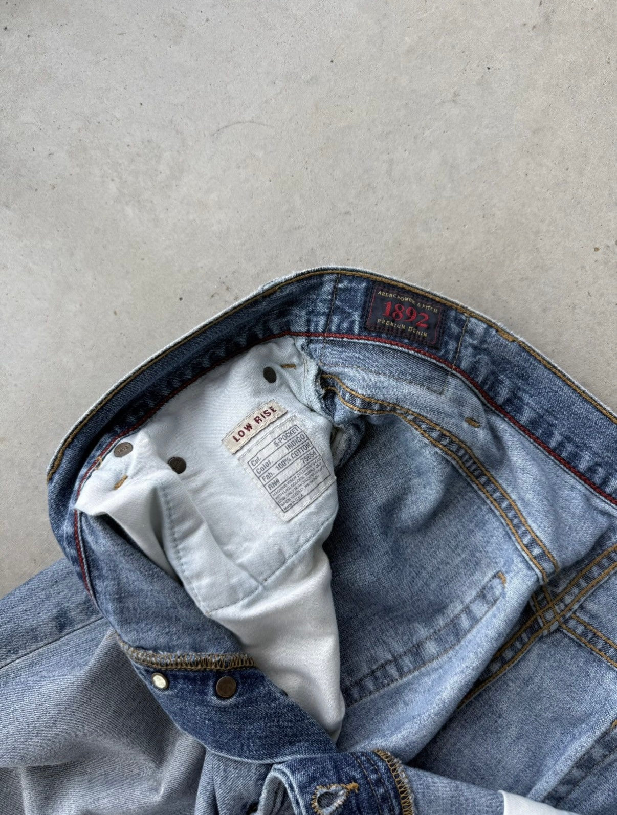 Vintage 90’s Abercrombie & Fitch Distressed Denim Jeans