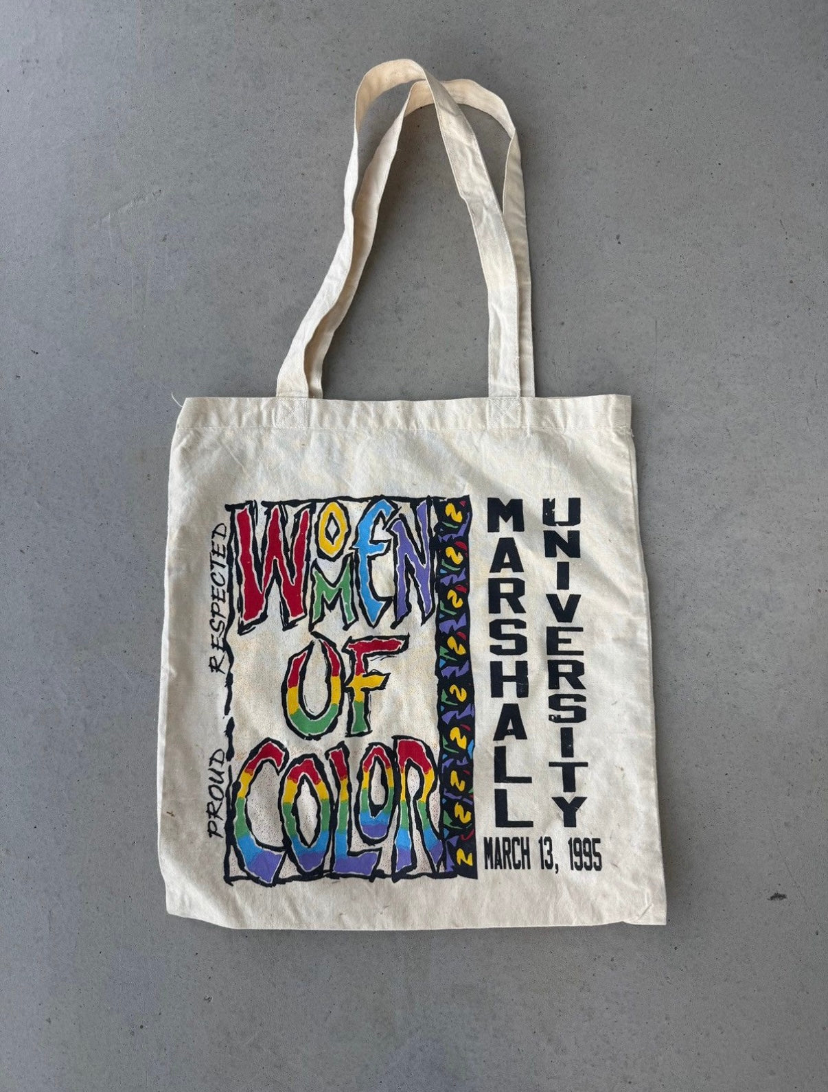 1995 Marshall Univ. Women Of Color Tote Bag