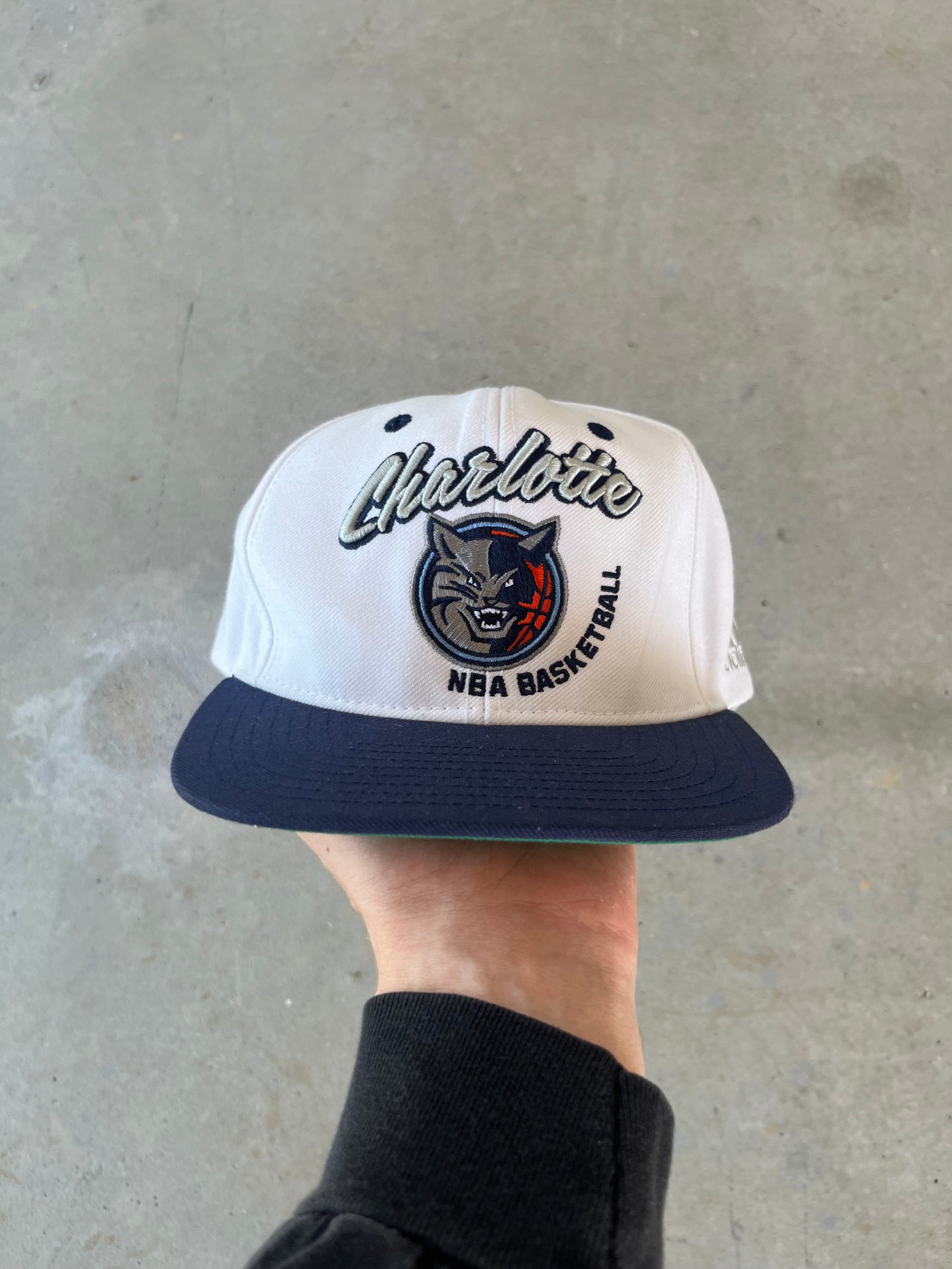 00’s Adidas Charlotte Bobcats NBA Hat