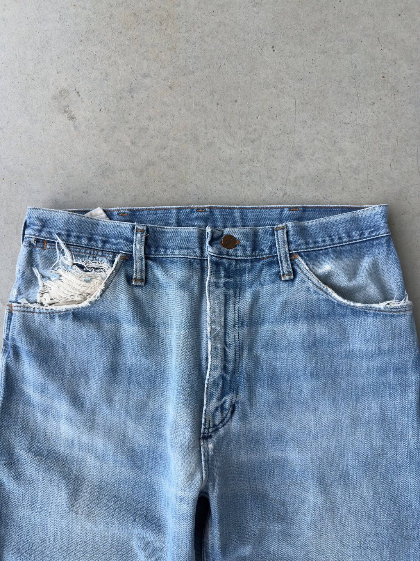 80’s Wrangler Light Wash Bootcut Denim Jeans