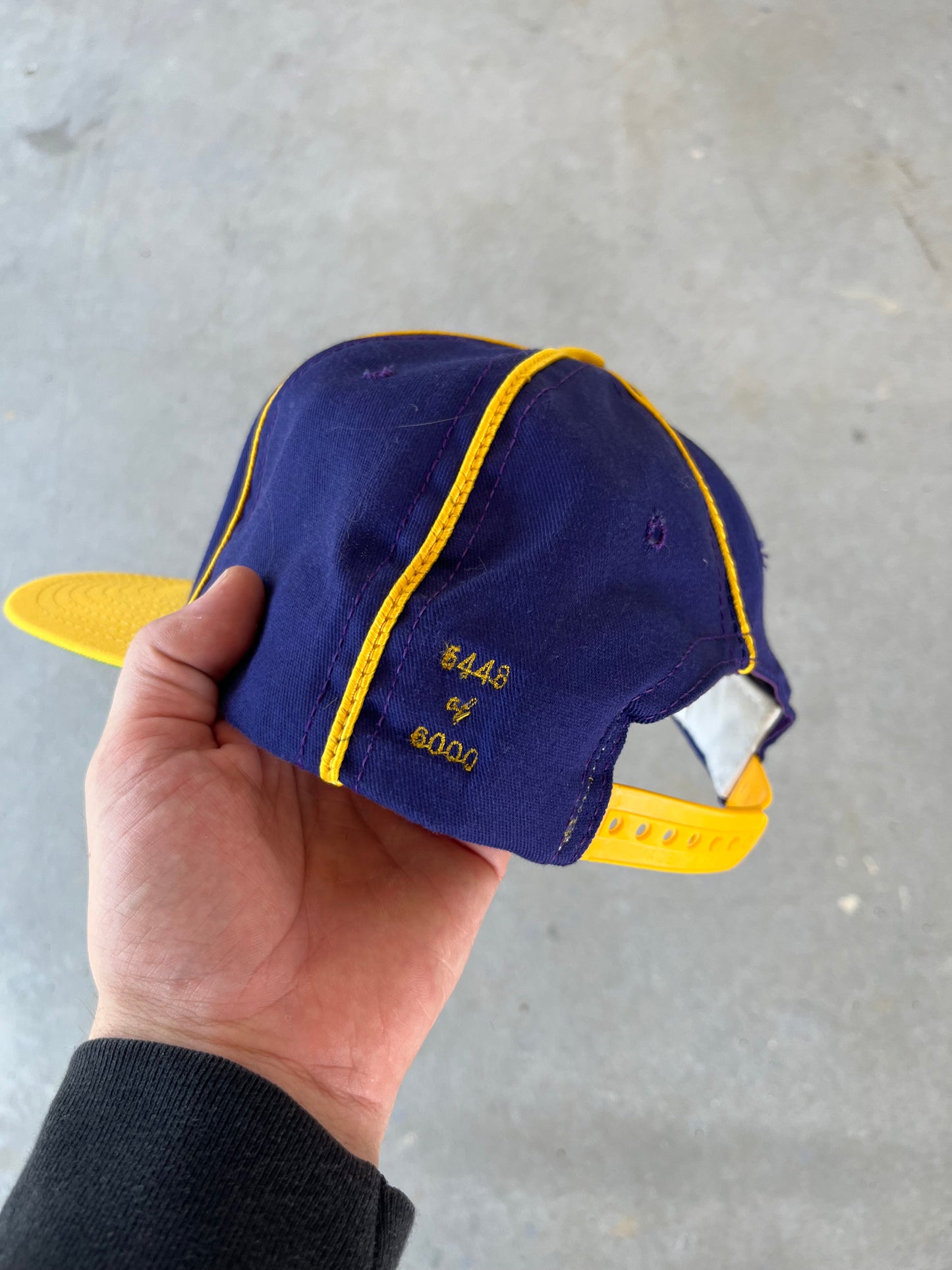 90’s LA Lakers The Game Striped Hat
