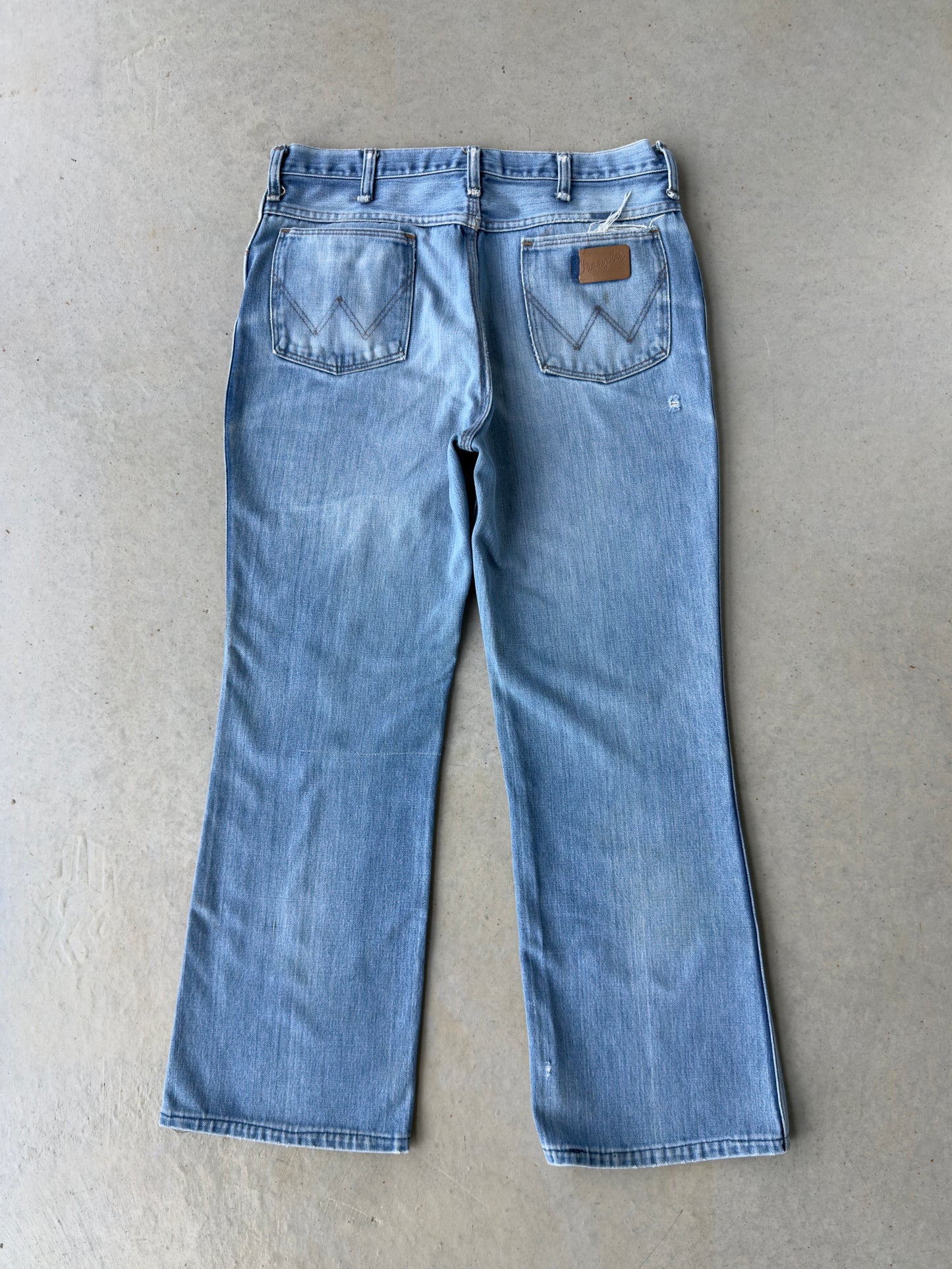 80’s Wrangler Light Wash Bootcut Denim Jeans