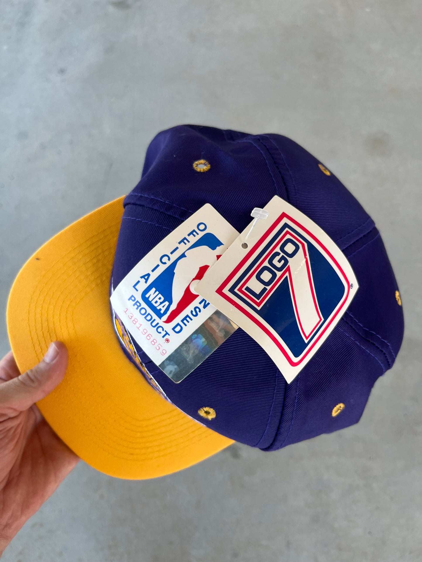 90’s LA Laker Logo 7 NBA Hat