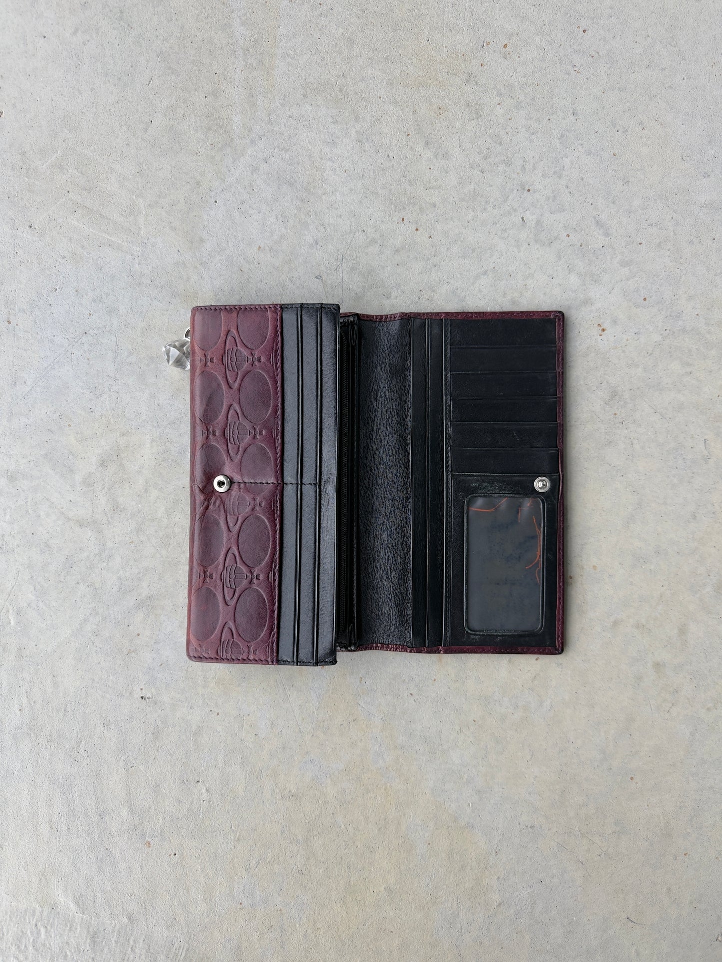 Vivienne Westwood Leather Long Wallet