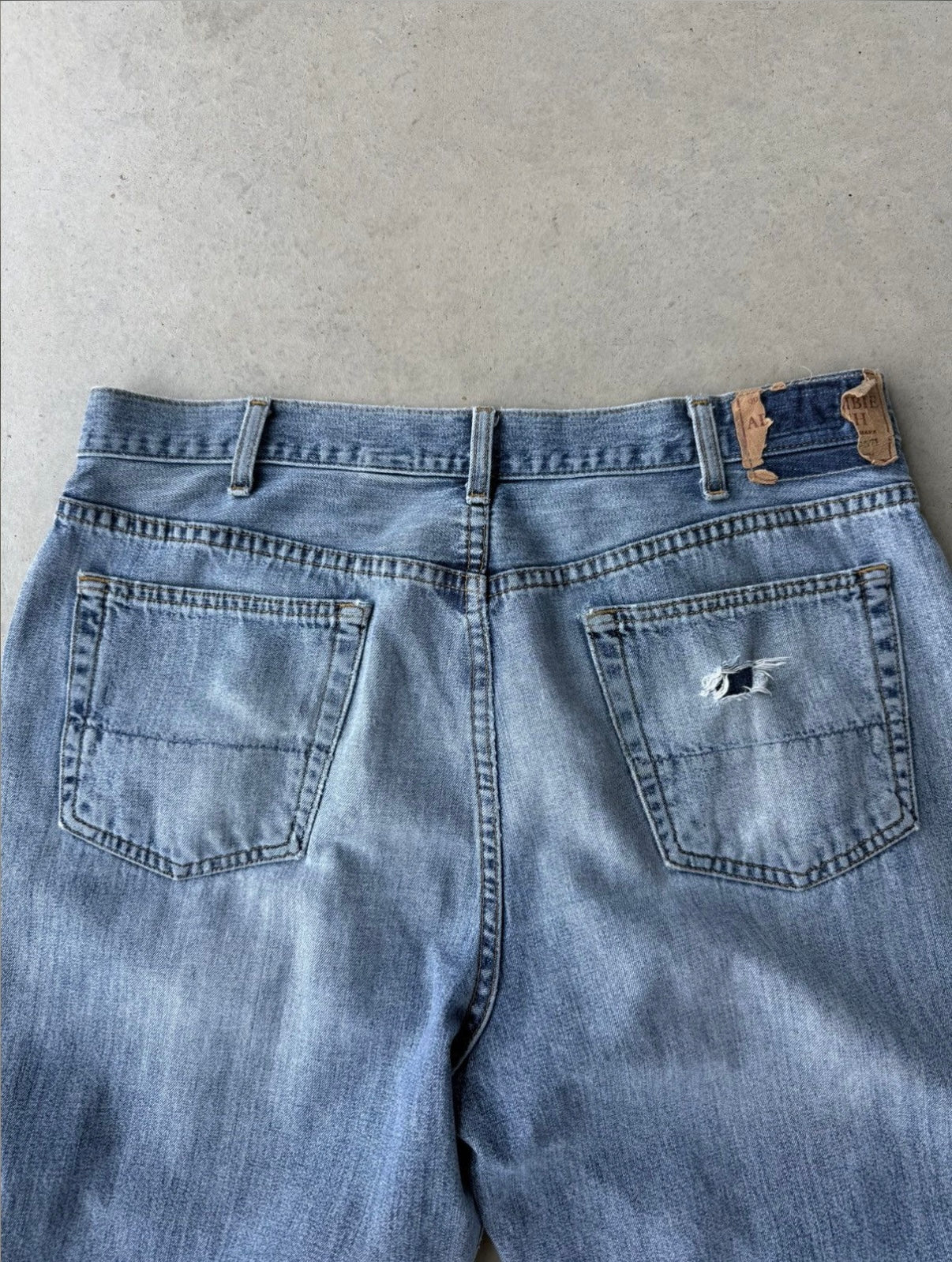 Vintage 90’s Abercrombie & Fitch Distressed Denim Jeans