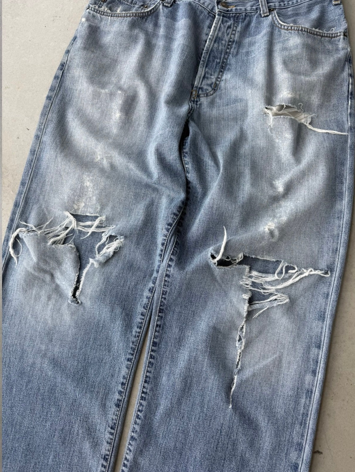 Vintage 90’s Abercrombie & Fitch Distressed Denim Jeans