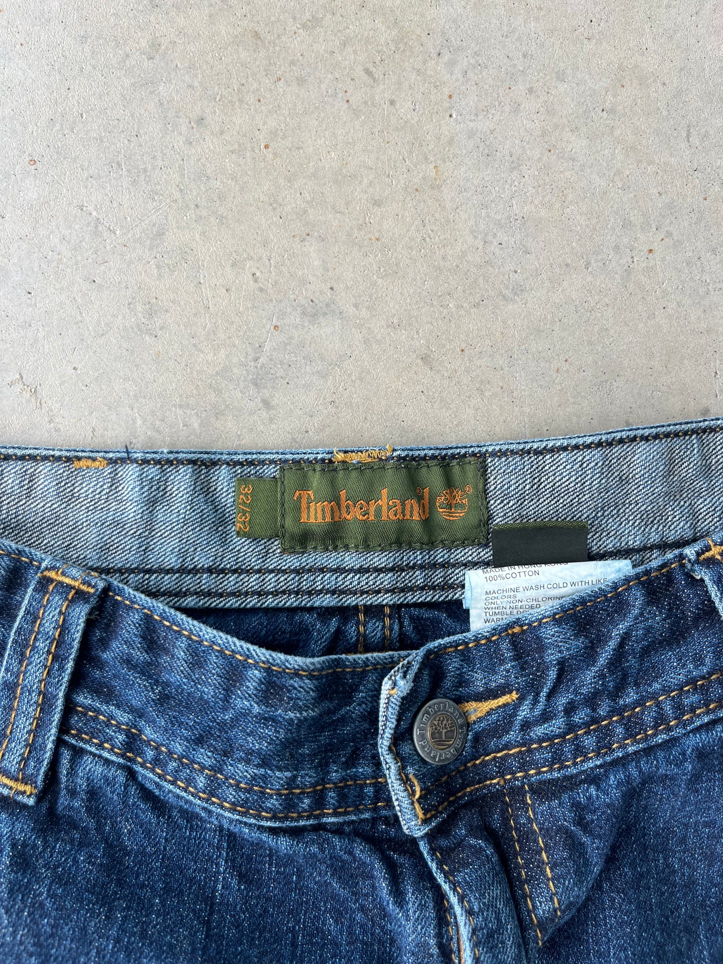 Y2K Timberland Baggy Embroidered Pants [33x31]