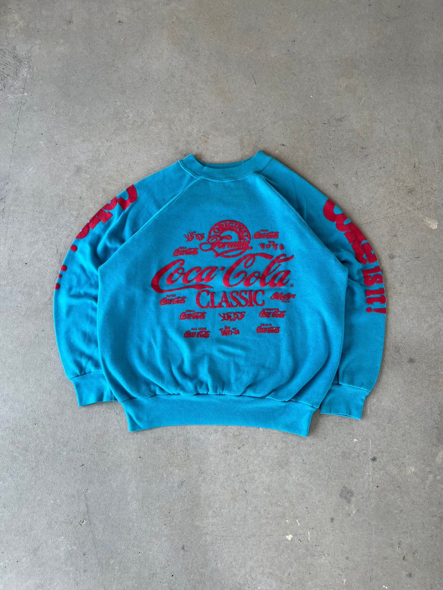 80’s Coca Cola Classic Crewneck [M]