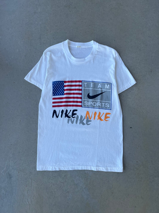 90s Nike Team Sport Bootleg T-Shirt [L]