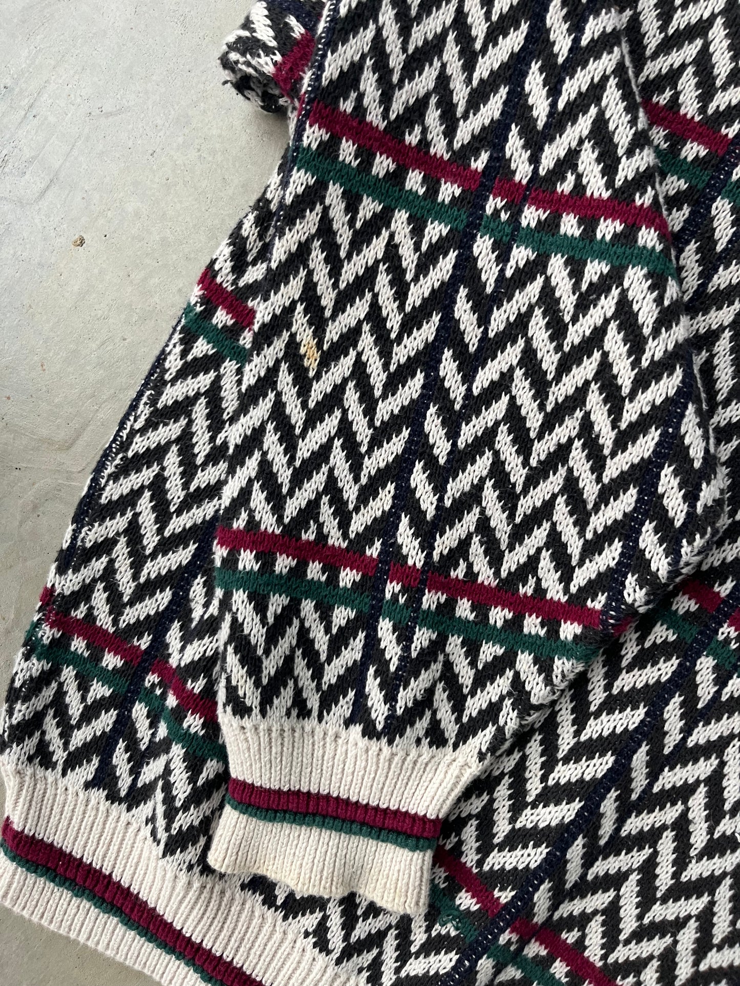 90s St. John's Bay Multi-Colored Sweater [L]