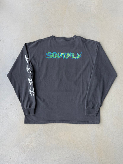 ‘98 Soulfly Long Sleeve Band T-Shirt [XL]