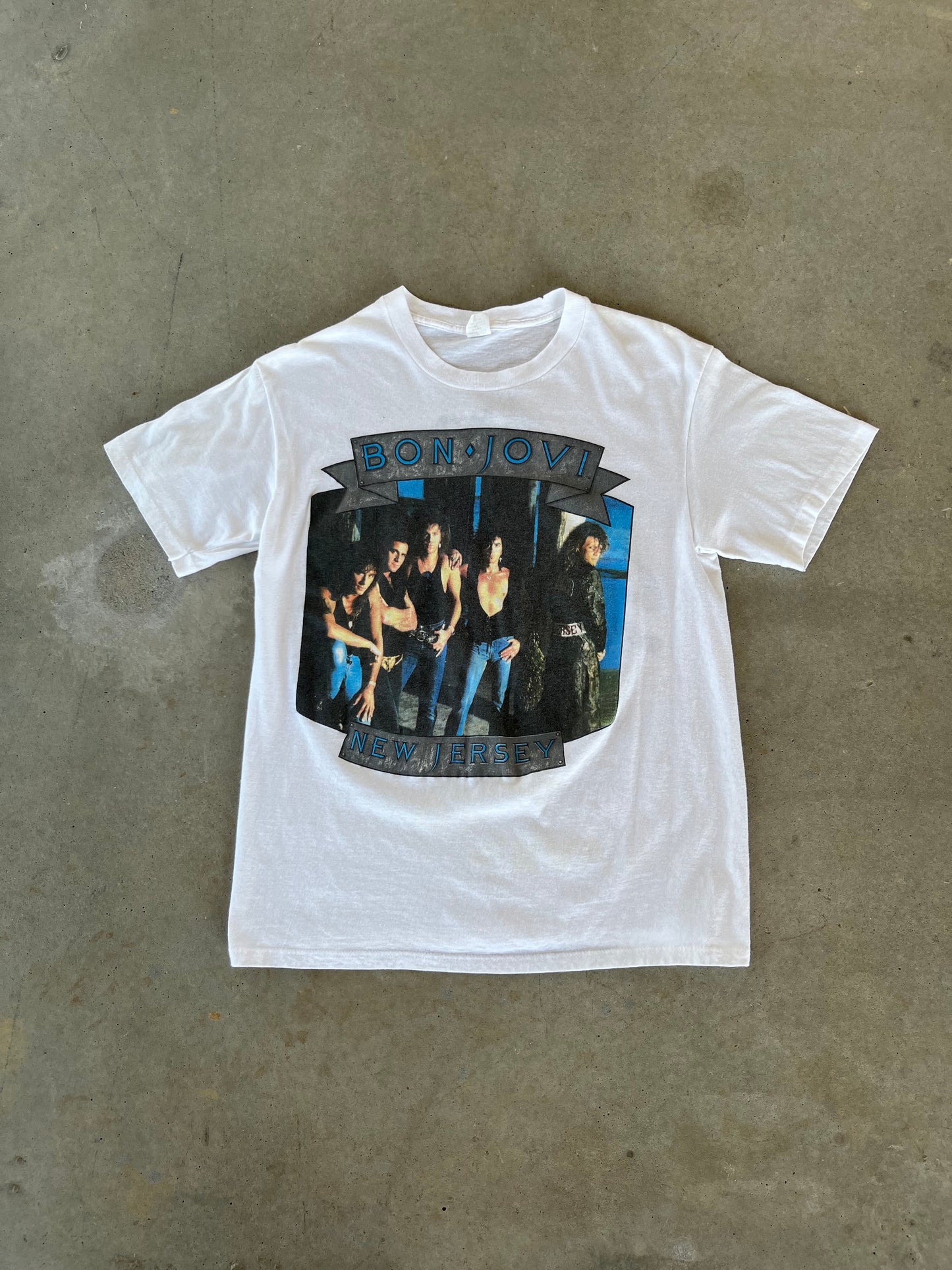 80’s Bon Jovi “ The Jersey Syndicate “ Band T-Shirt [S]