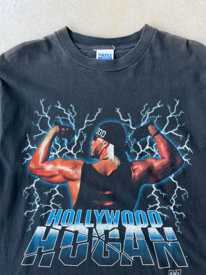 90's Hollywood Hulk Hogan Wrestling T Shirt [L]