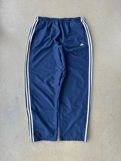 00’s Navy Blue Adidas Track Pants [XL]