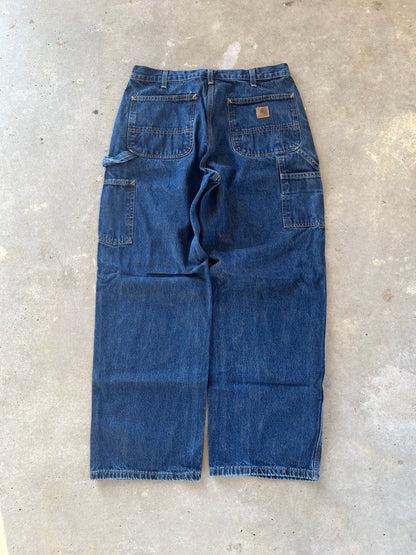 00’s Carhartt Denim Carpenter Pants [32x29]