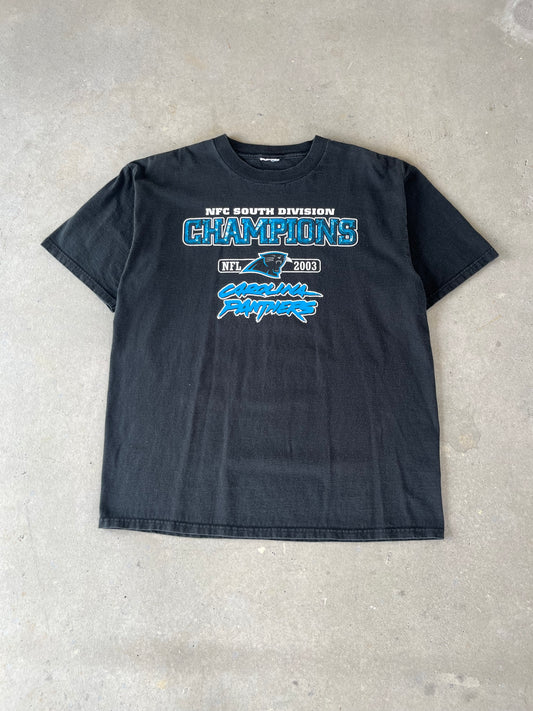 2003 Carolina Panthers NFC Champions T-Shirt [XL]