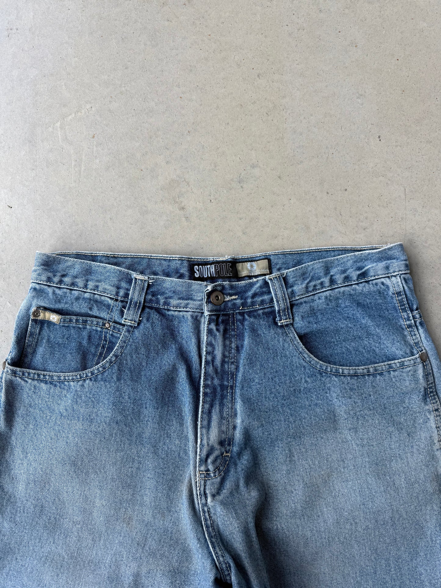 Y2K Southpole Light Wash Denim Pants [34x31]