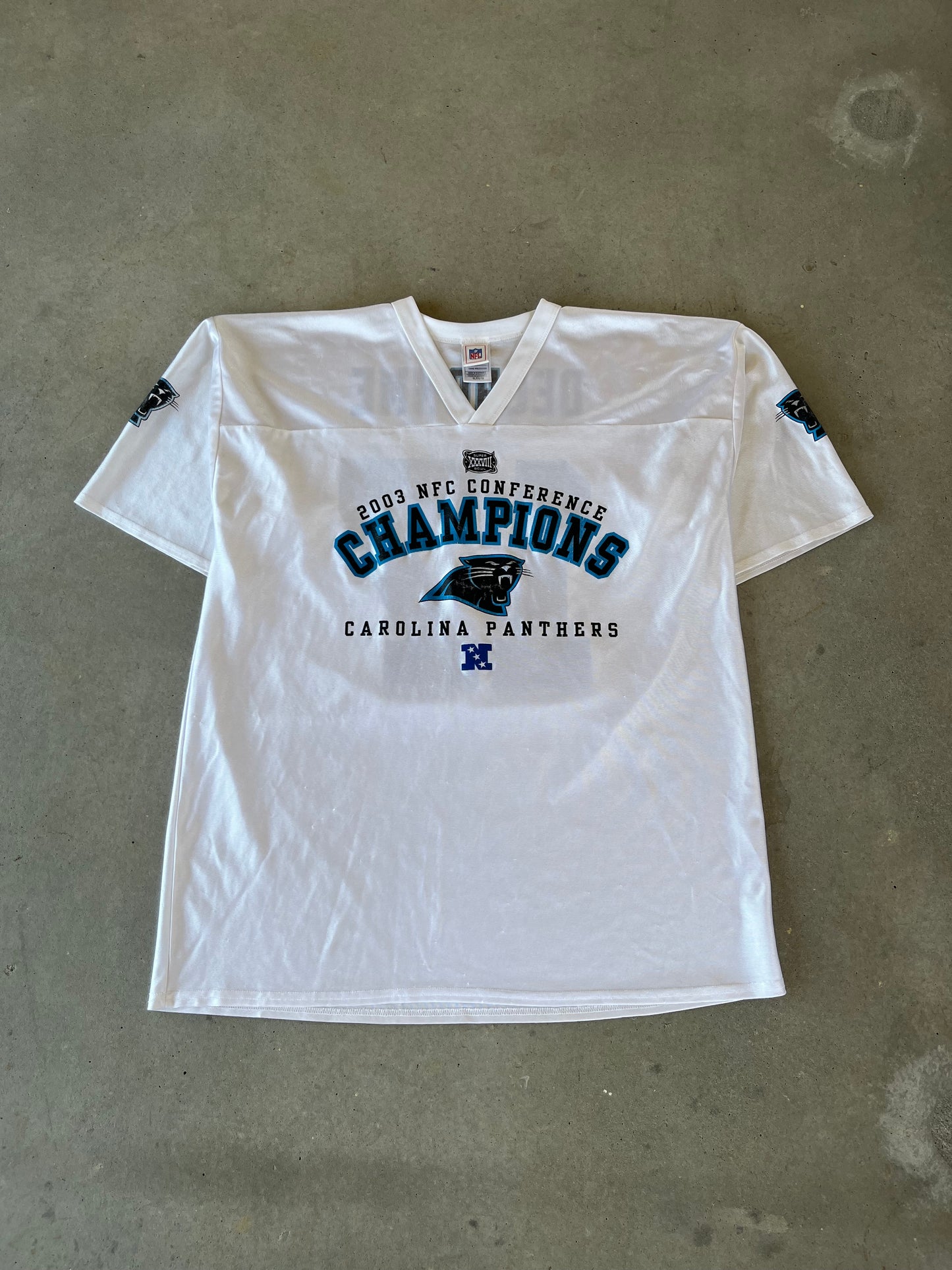00’s Jake Delhomme Carolina Panthers Jersey [XL]