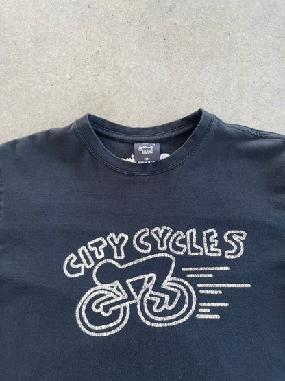 00’s Keith Haring “ City Cycles “ Art T-Shirt [M]