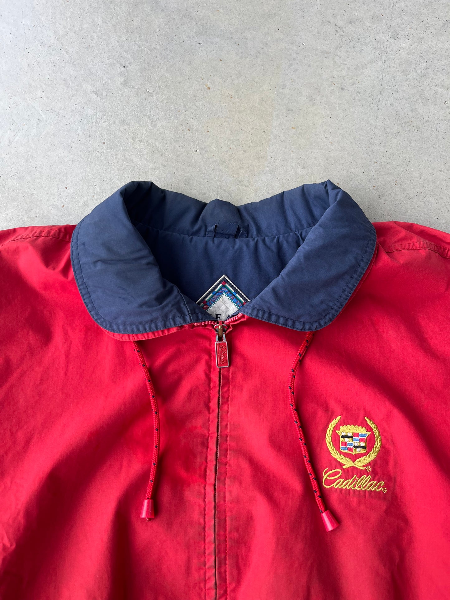 00s Cadillac Windbreaker Jacket [L]