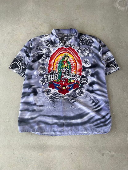 Y2K Mi Raza ZAM Industries Button Up [XXL]