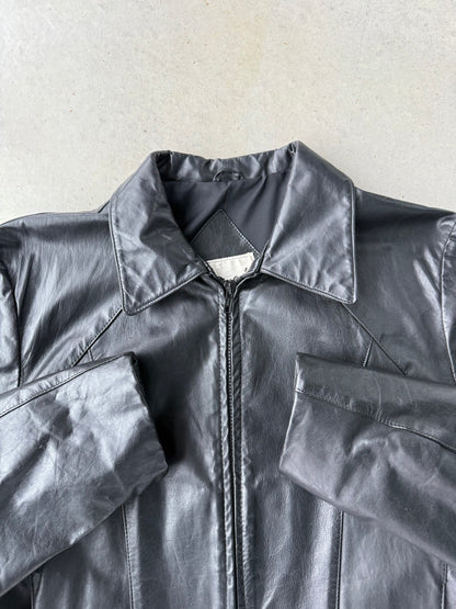 00’s Leather Jacket [L]