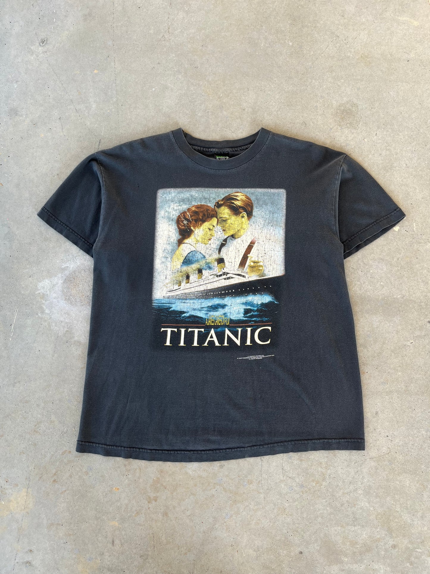 1998 Titanic Movie Promo T-Shirt [L]