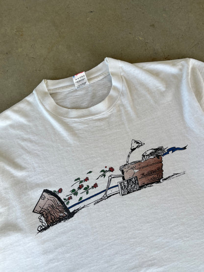 90’s Grateful Dead Maxell Speakers “ Is it Live or is it Dead “ T-Shirt [L]