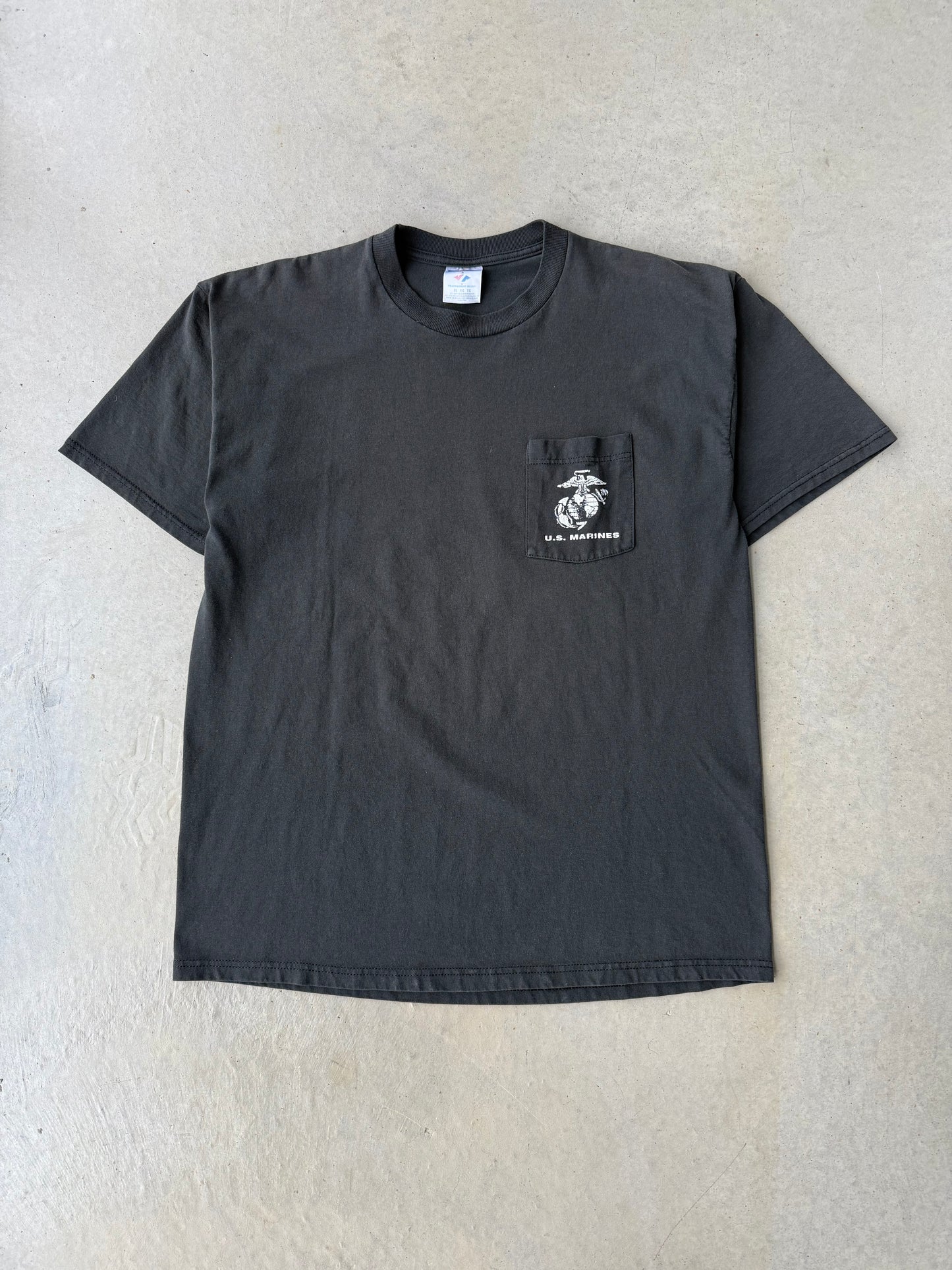 00’s Marines Vietnam Memorial POW-MIA T-Shirt [XL]