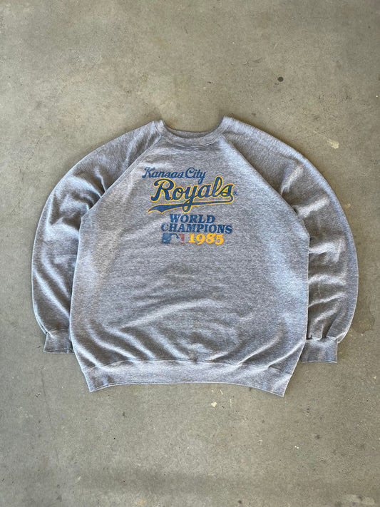 1985 Kansas City Royals World Series Crewneck [L]