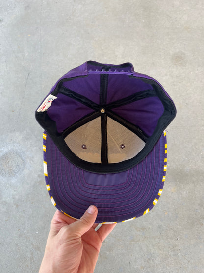 90’s Magic Johnson LA Lakers Zubaz Striped Hat