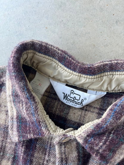 90's Brown Woolrich Flannel [L]