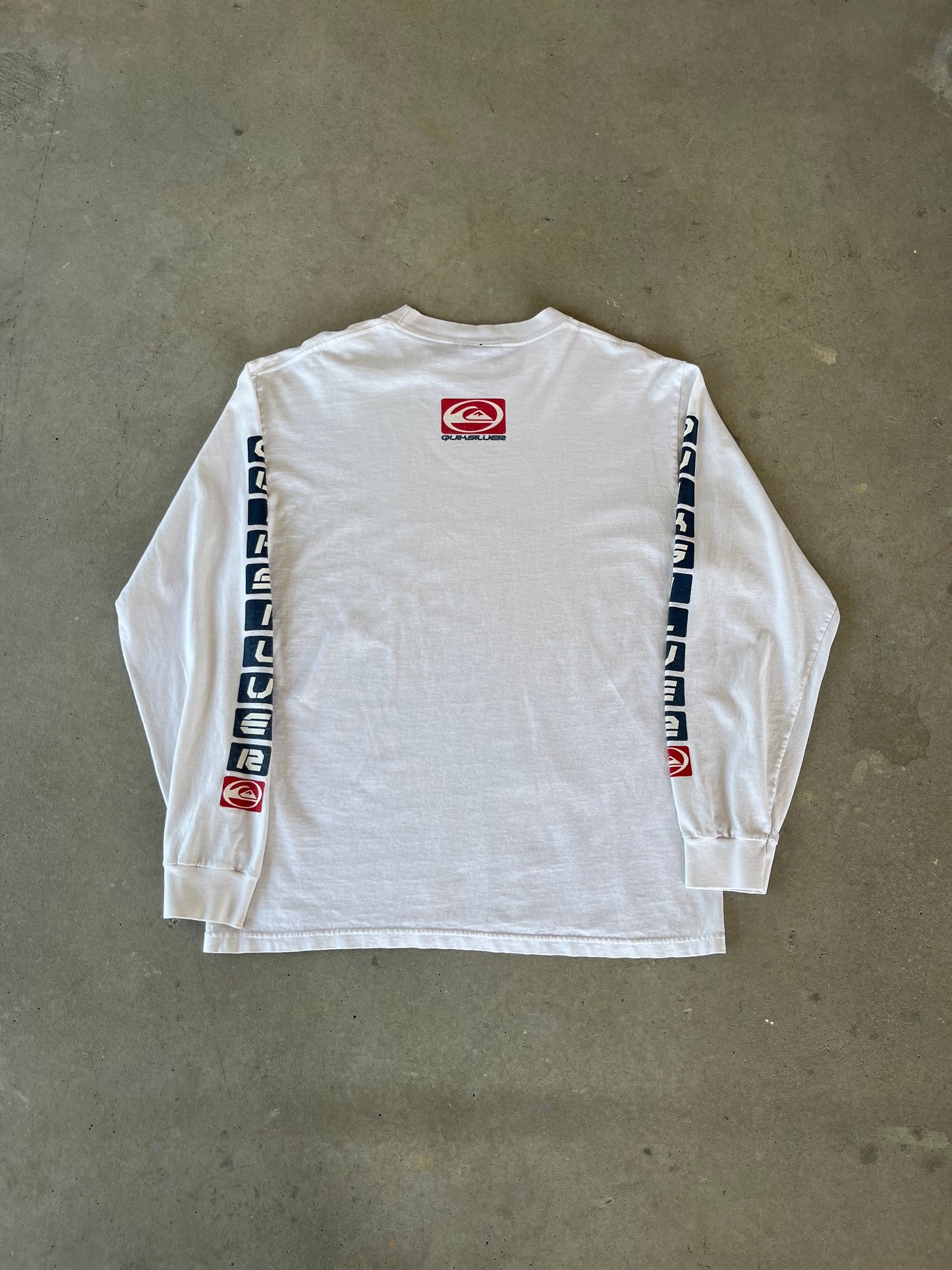 Y2K Quicksilver Surfing Long Sleeve Shirt [M]