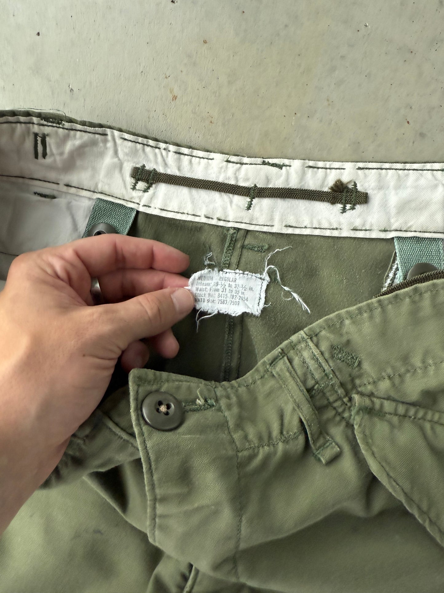 90’s M-65 Military Parachute Pants [36x30]