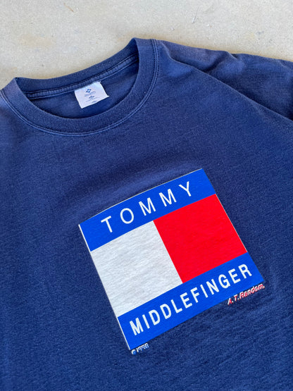 Vintage 90’s Tommy Hilfiger Bootleg T-Shirt [XL]