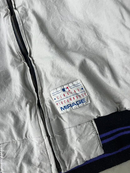 90s Colorado Rockies Mirage MLB Reversible Jacket [L]
