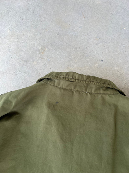Y2K Nike Green Windbreaker Zip-Up Jacket [M]