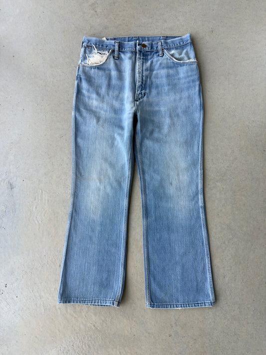 80’s Wrangler Light Wash Bootcut Denim Jeans