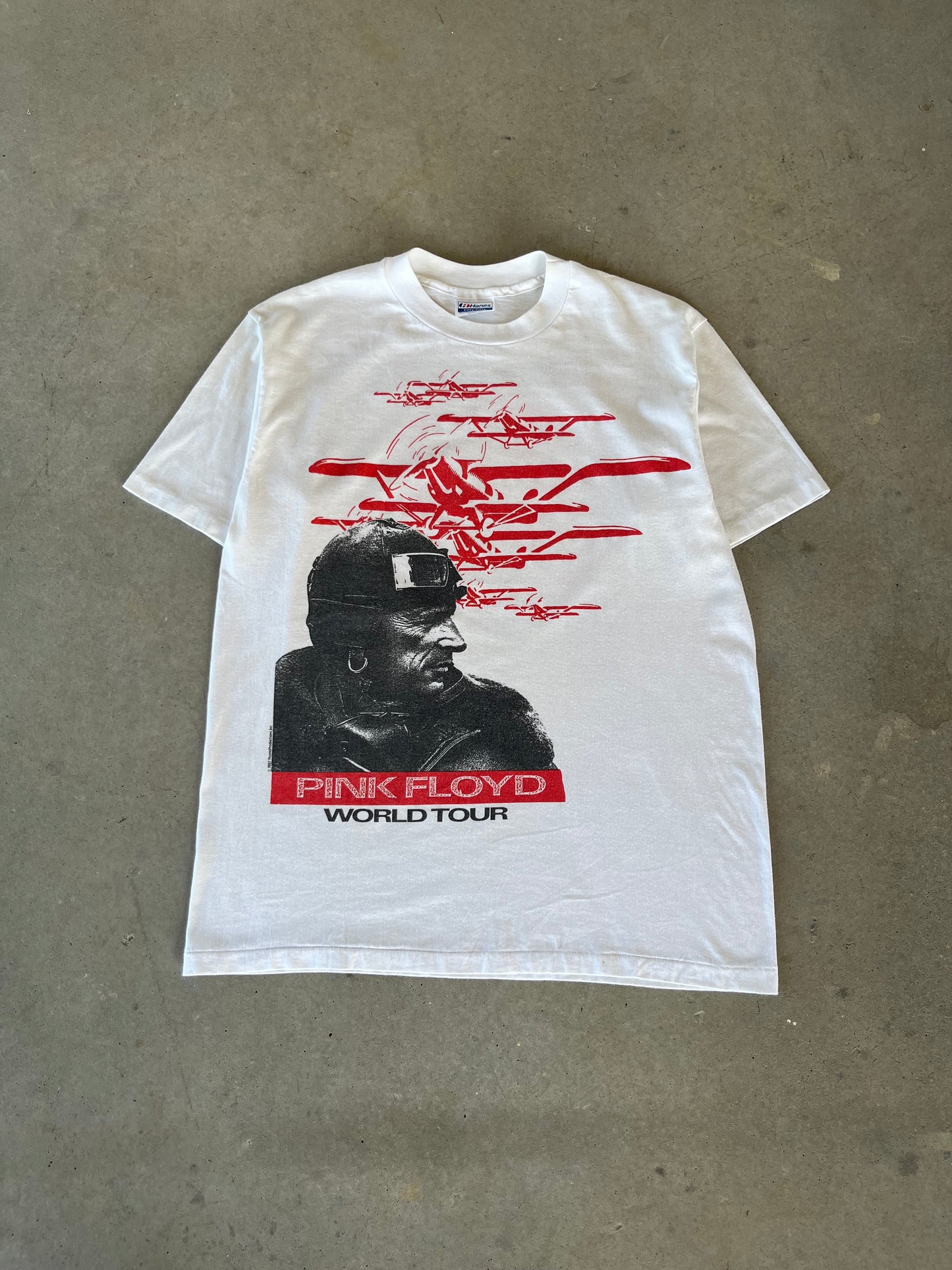 1987 Pink Floyd “ Still First In Space “ World Tour Band T-Shirt [L]