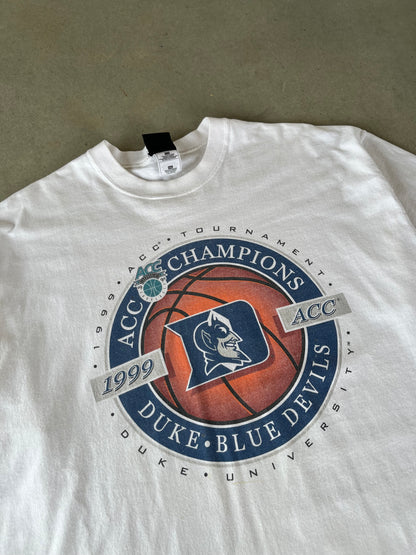 1999 Duke Blue Devils ACC Champions T-Shirt [XXL]