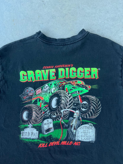 90s Grave Digger Monster Truck Tee [XL]