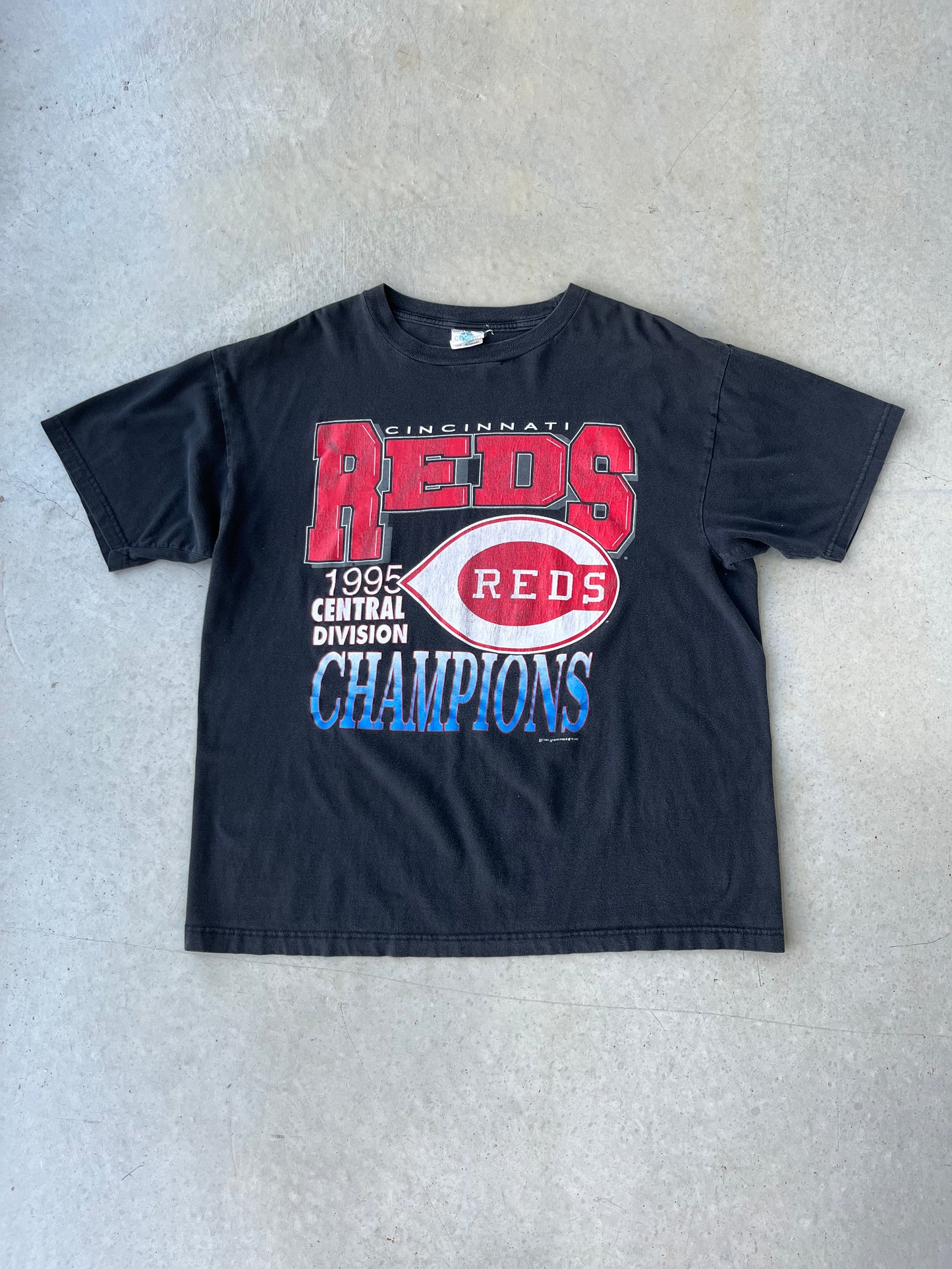 1995 Cincinnati Reds Champions T Shirt [L]