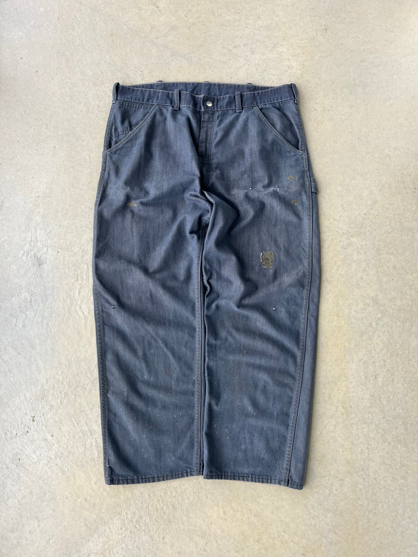 1980’s Sears Blue Carpenter Pants [38x30]