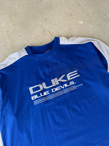 00’s Duke Blue Devils Embroidered T-Shirt [XL]