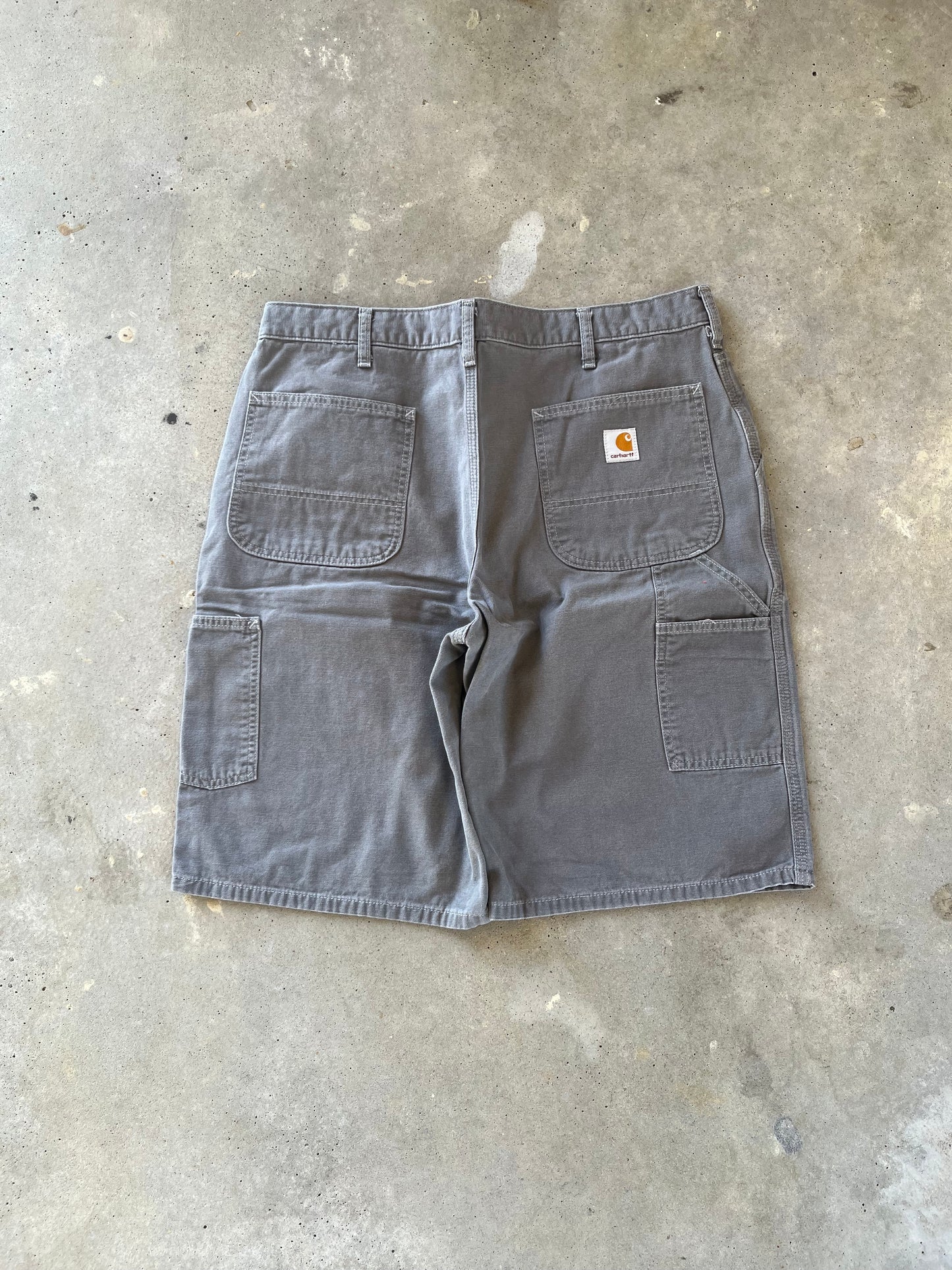 00’s Grey Carhartt Workwear Shorts [36]