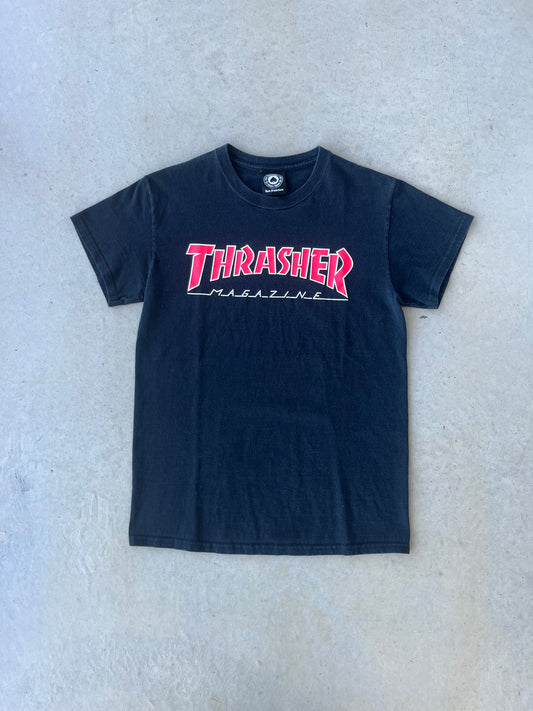 Y2K Thrasher Skateboarding T-Shirt [S]