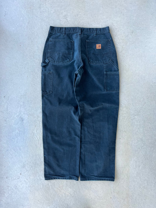 90’s Carhartt Black Work Pants [32x31]