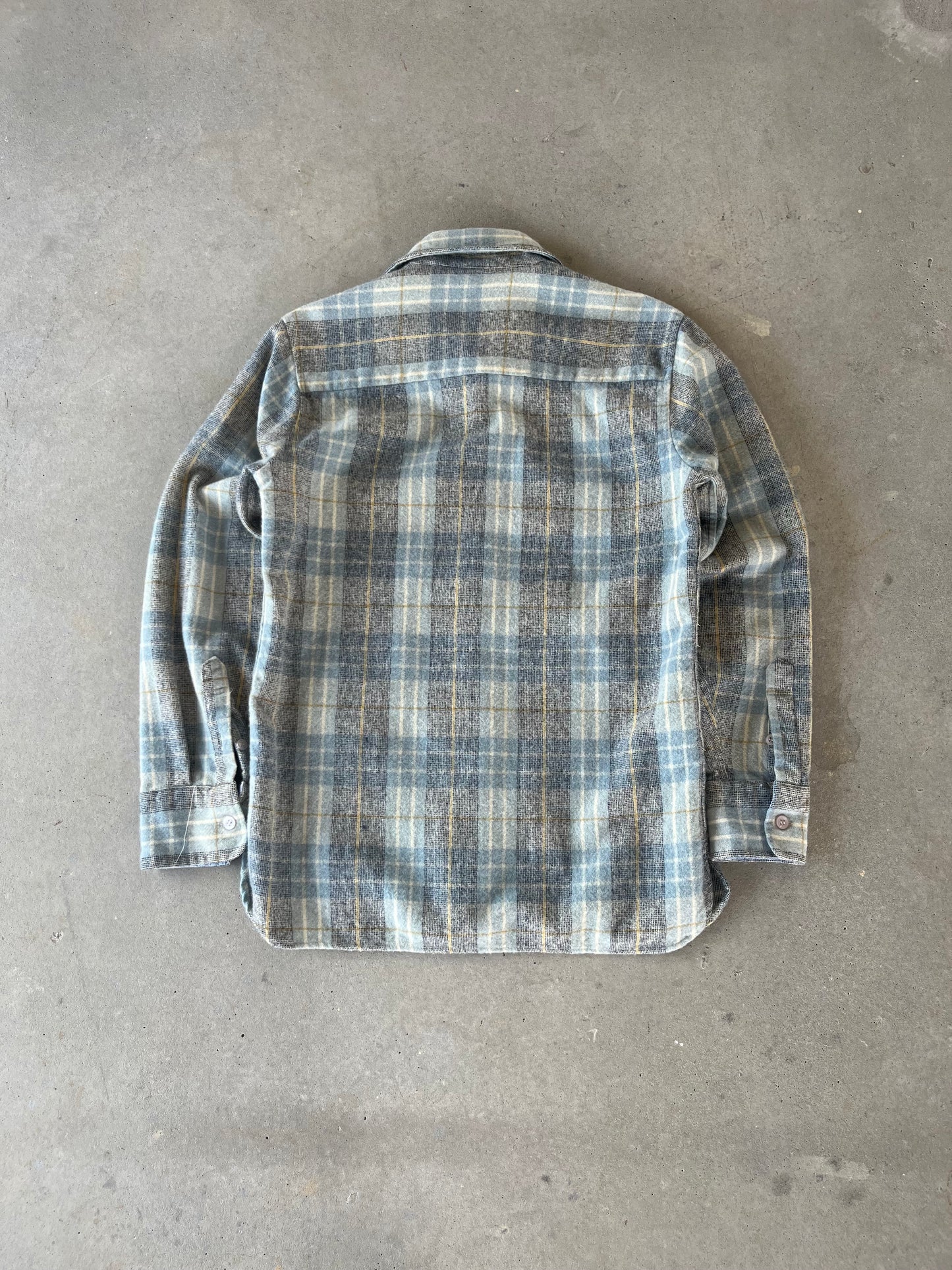 1980’s Wool Plaid Flannel [M]