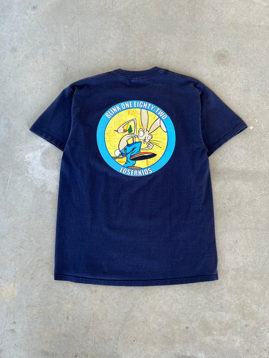 1999 Blink 182 Loserkids Tour Band T-Shirt [L]