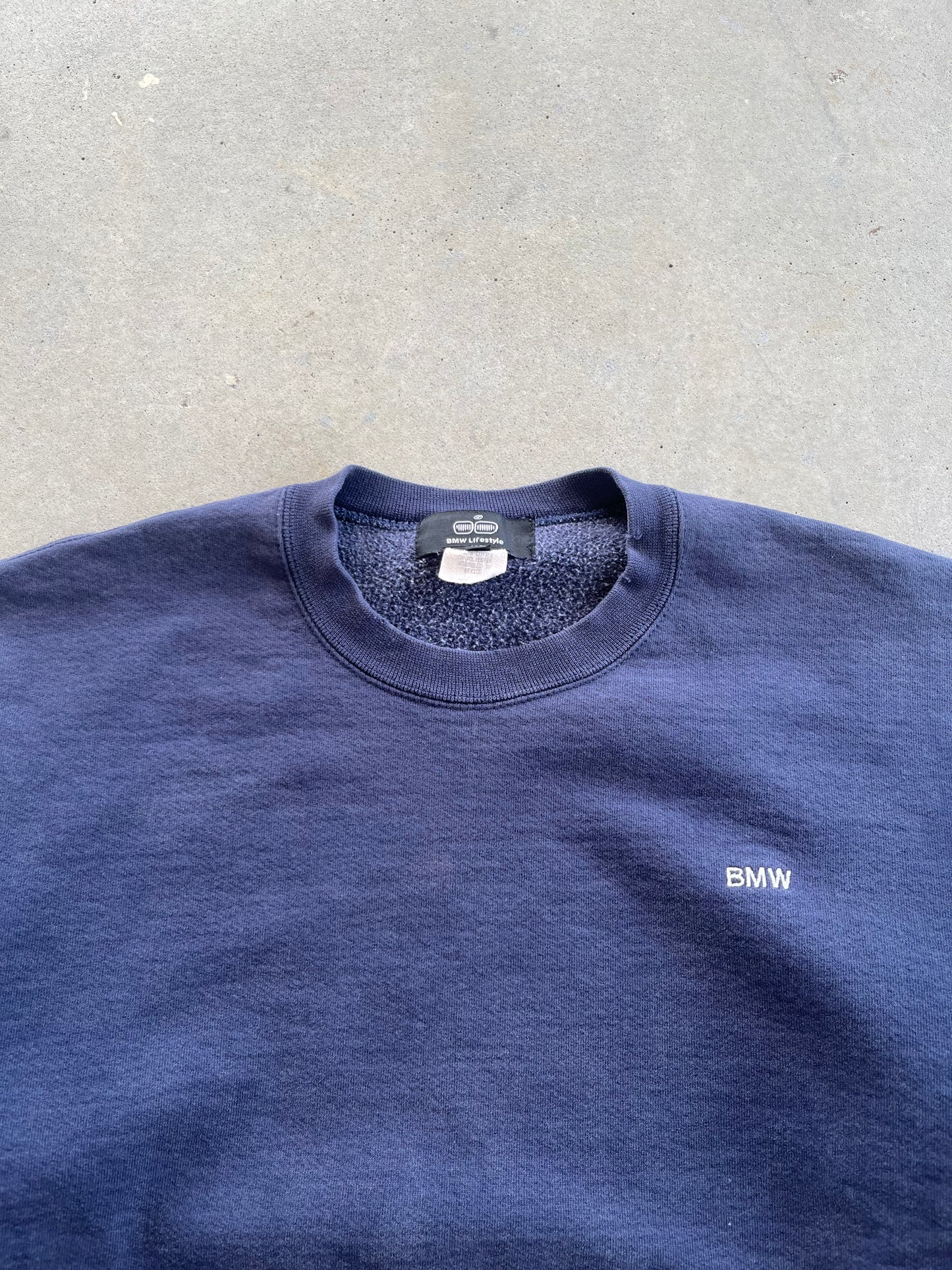90’s BMW Automobile Embroidered Crewneck [XL]